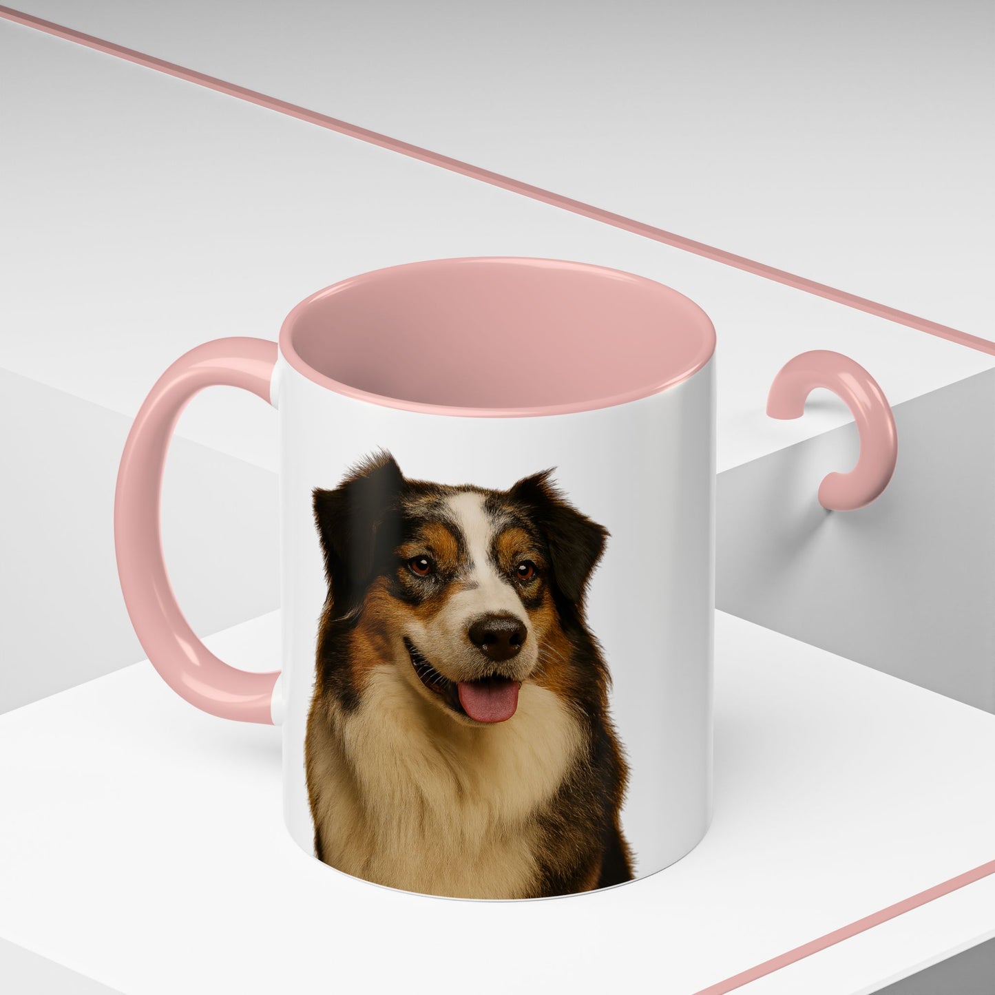Aussie Head 2-Tone Coffee Mug