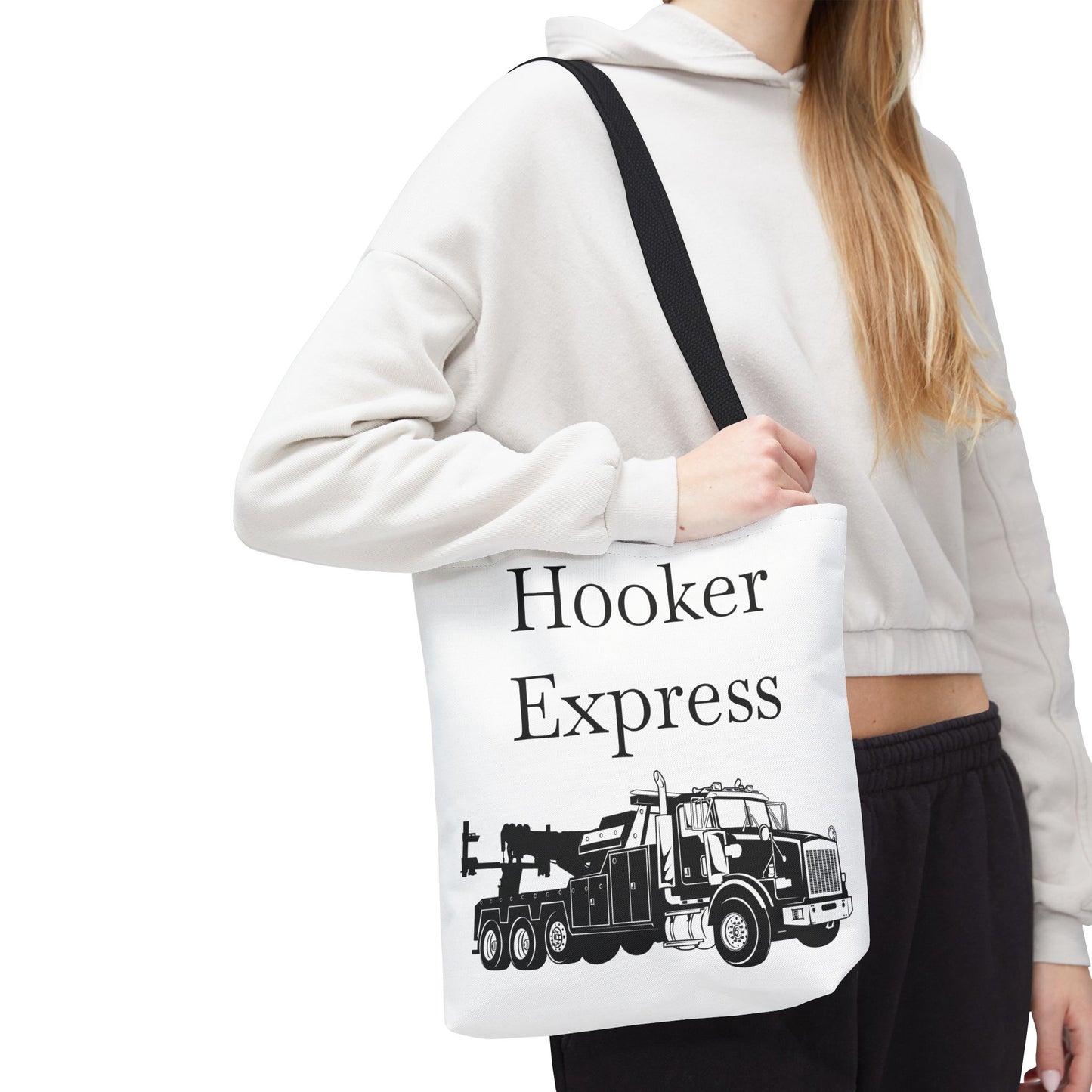 H**ker Express Heavy Tow Truck Tote Bag