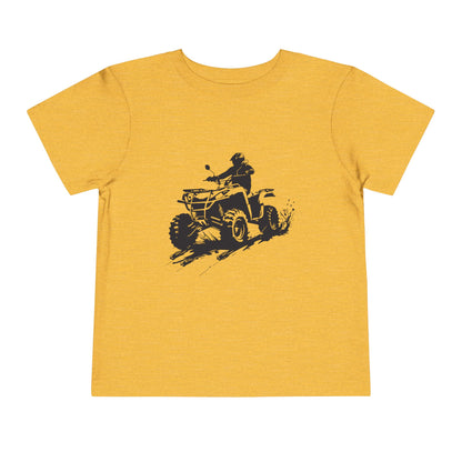 Slingin' Mud Quad Toddler Unisex Short Sleeve Crewneck Tee
