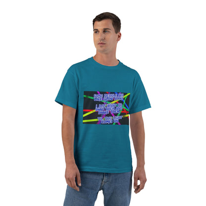 Glow Sticks Men's Short-Sleeve Crewneck Tee