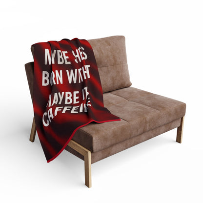 Born With It Arctic Fleece Blanket