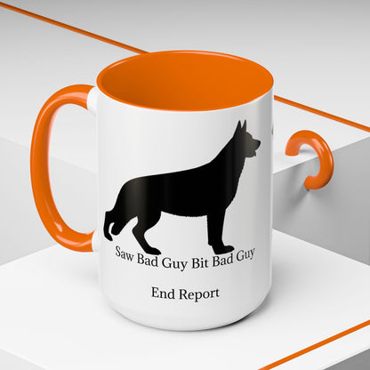 Bad Guy 2-Tone Coffee Mug
