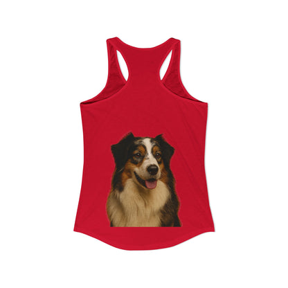 Aussie Head Women's Racerback Tank