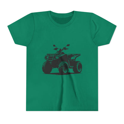 Off The Beaten Path Quad Youth Unisex Short Sleeve Crewneck Tee