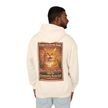Community Brain Cell Unisex Lightweight Hoodie