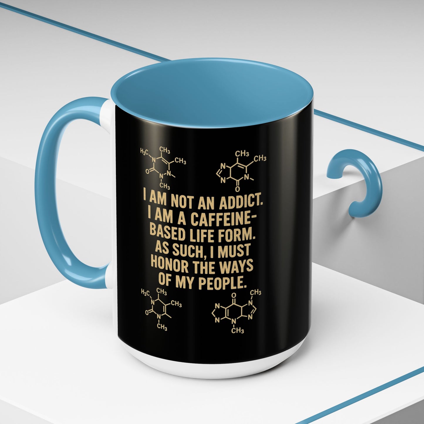 Not An Addict 2-Tone Coffee Mug