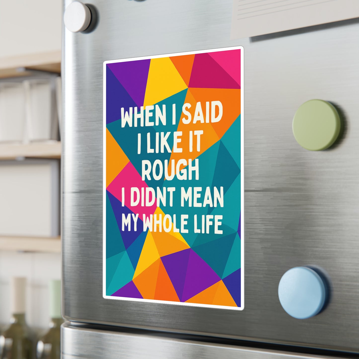 Like It Rough Vinyl Decal