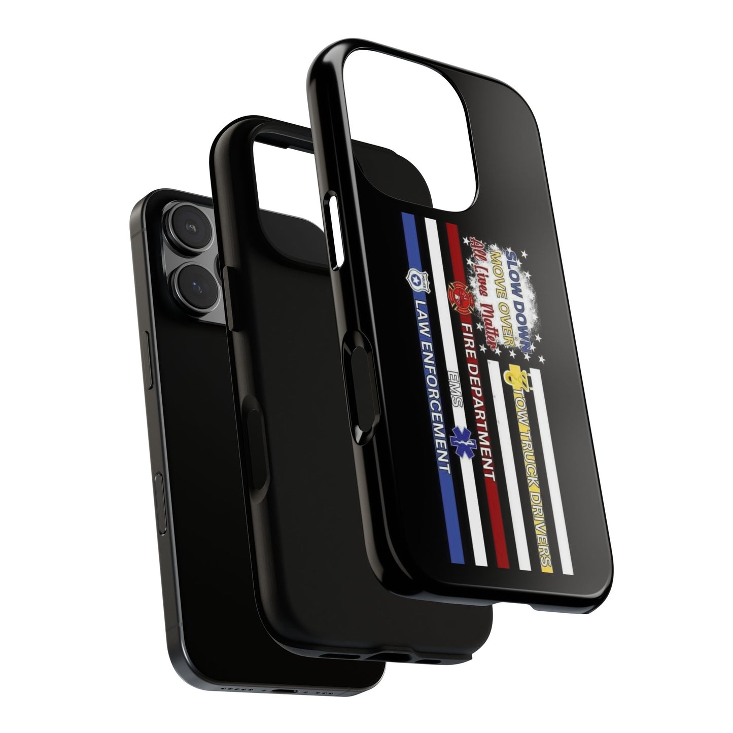 Slow Down Move Over Flag iPhone Case