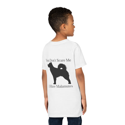 You Don't Scare Me Youth Unisex Short Sleeve Crewneck Tee