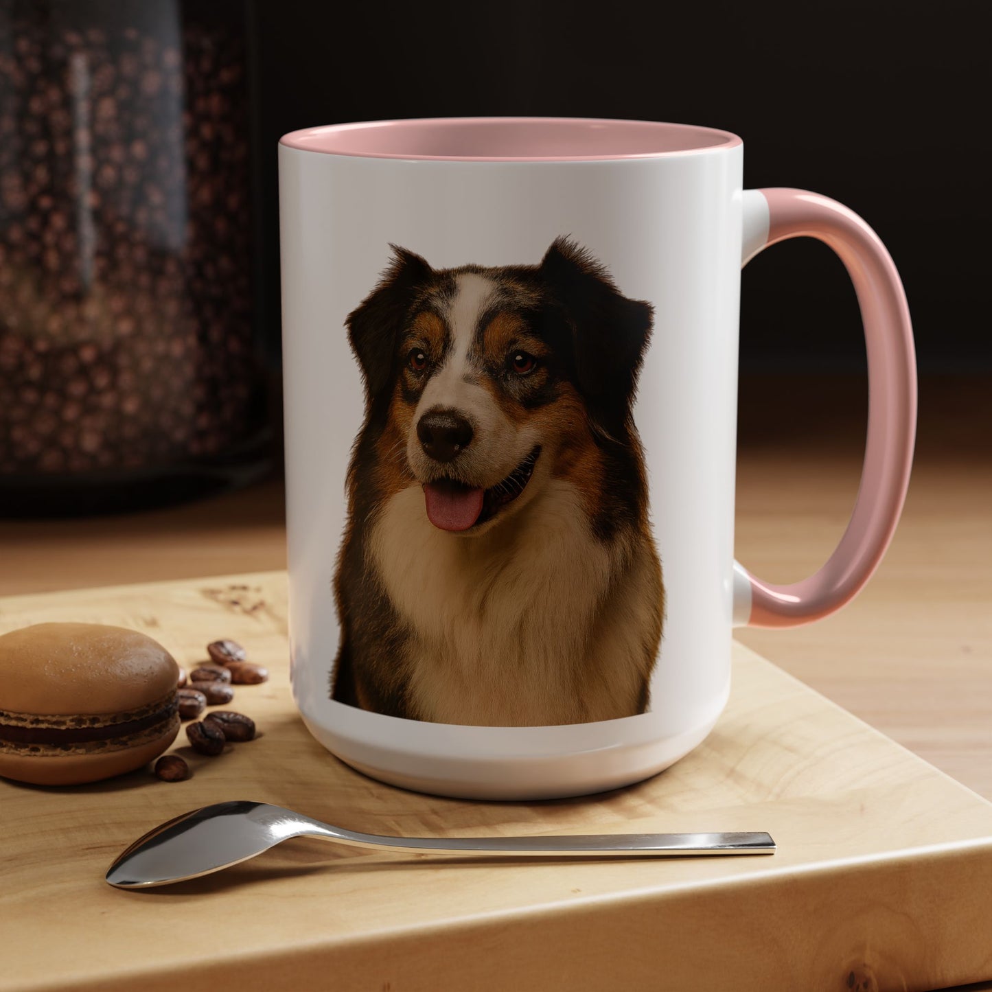 Aussie Head 2-Tone Coffee Mug