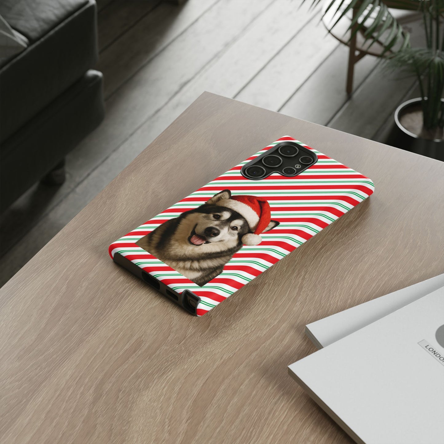 Santa Paws Malamute Samsung Case