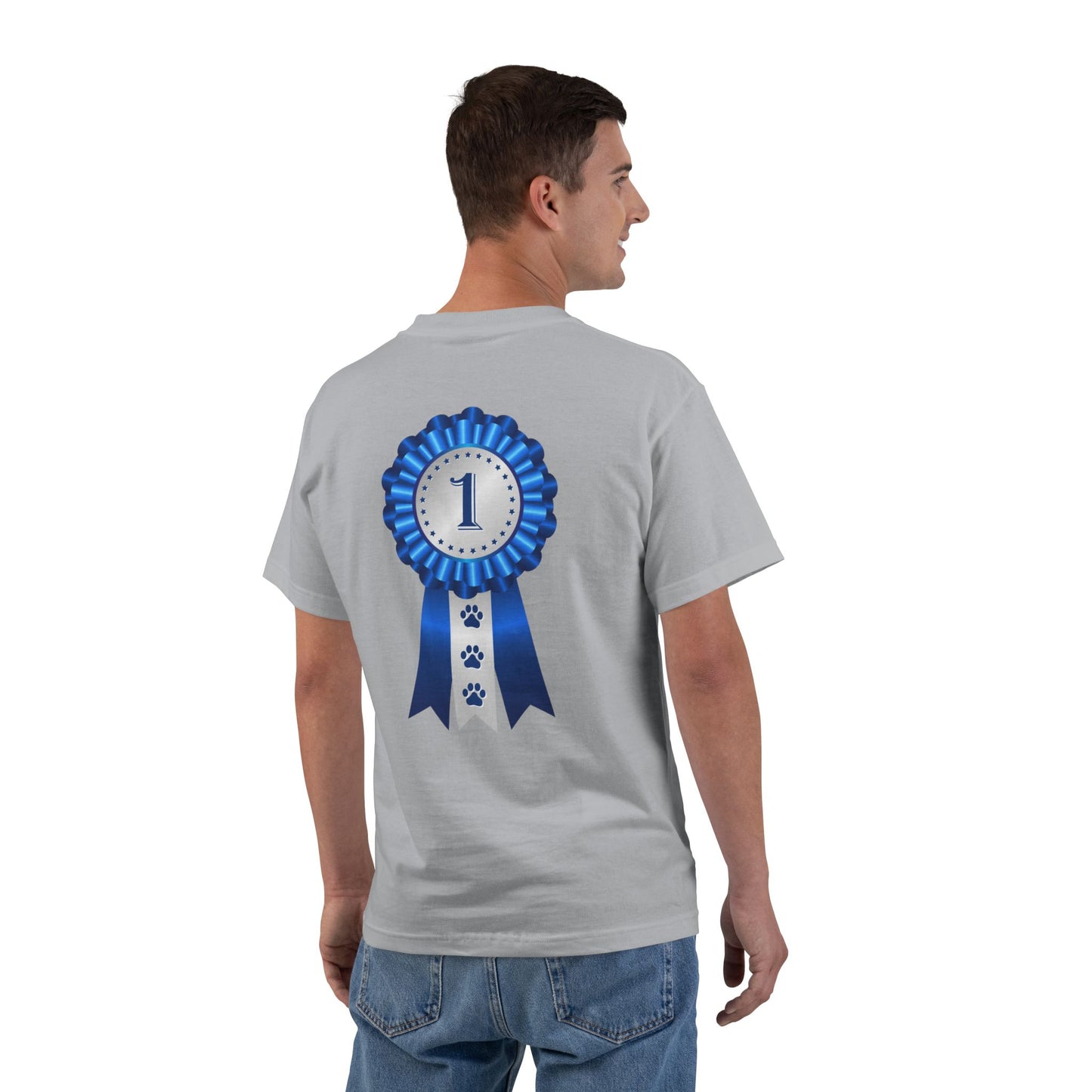 Show Ribbon Men's Short-Sleeve Crewneck Tee