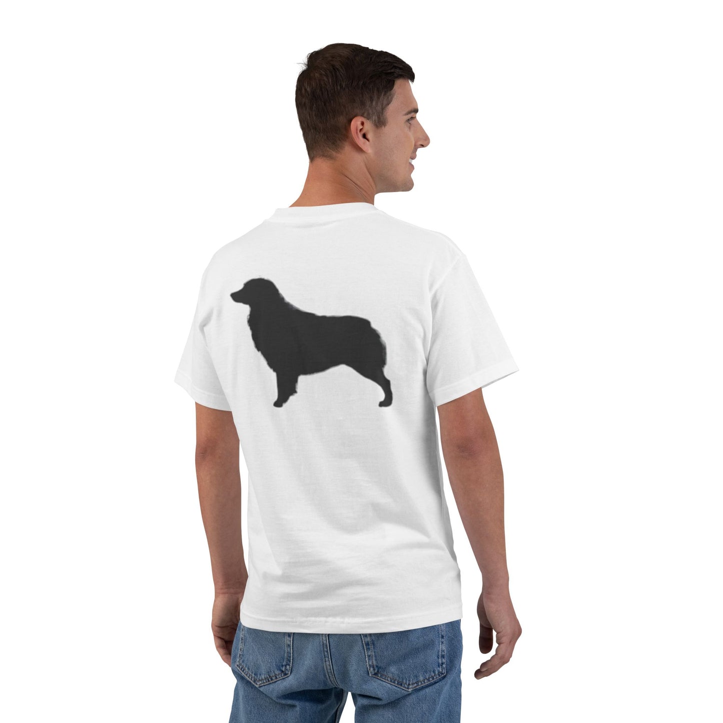 Aussie Silhouette Men's Short-Sleeve Crewneck Tee