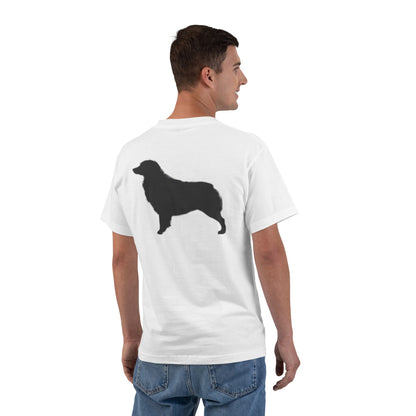 Aussie Silhouette Men's Short-Sleeve Crewneck Tee