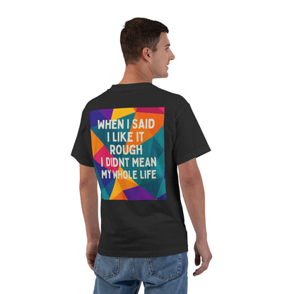 Like It Rough Men's Short-Sleeve Crewneck Tee