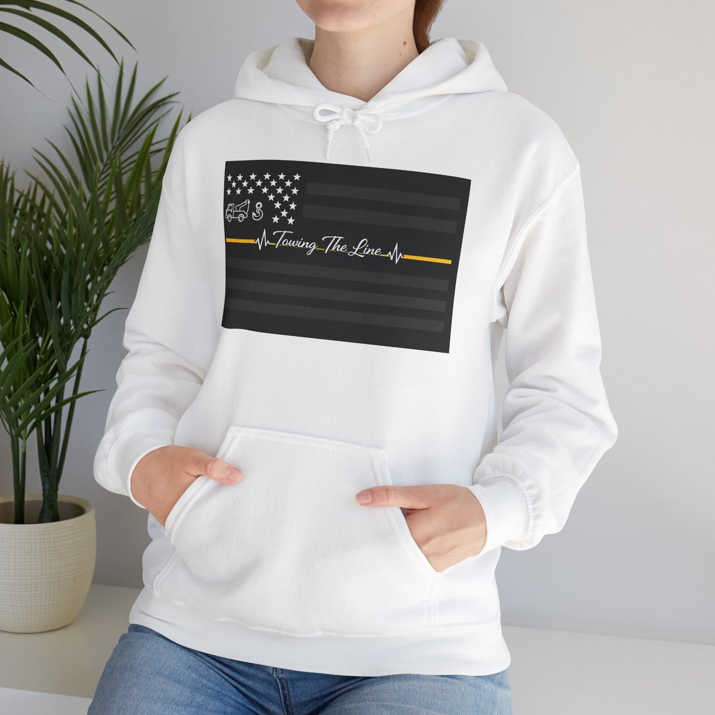 Thin Yellow Line Unisex Hoodie