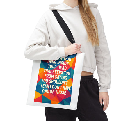 No Filter Tote Bag