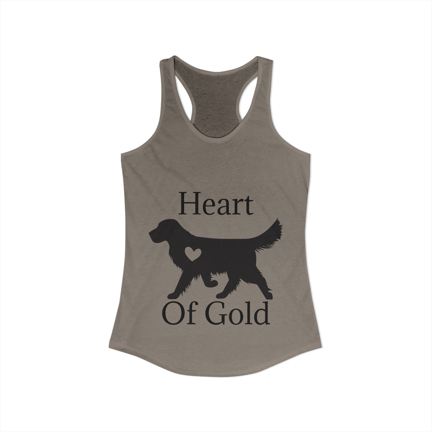 Heart Of Gold Women's Racerback Tank