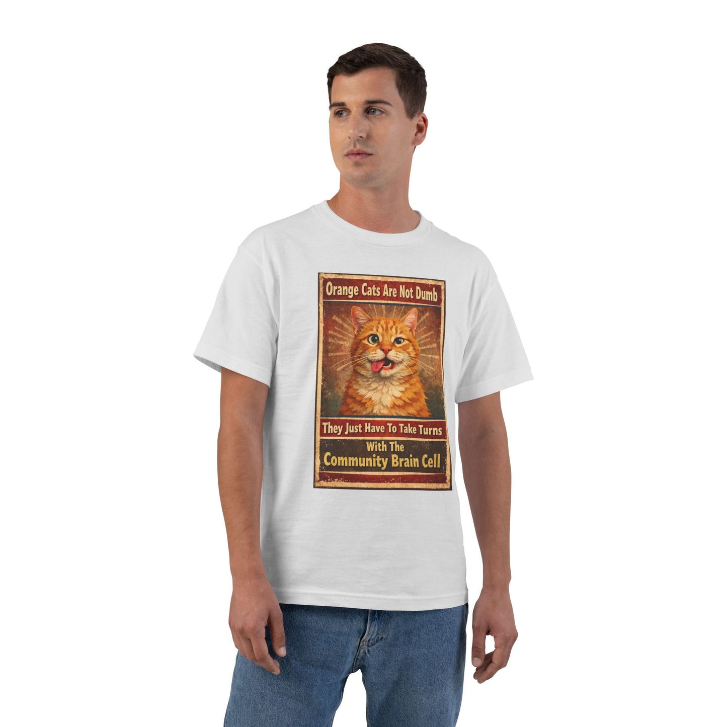 Community Brain Cell Men's Short-Sleeve Crewneck Tee