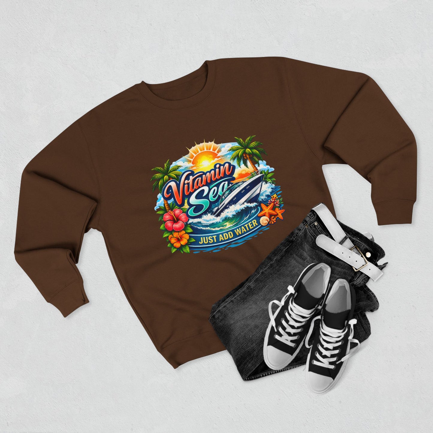Vitamin Sea Unisex Crewneck Sweatshirt