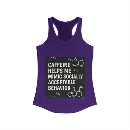 Socially Acceptable Women's Racerback Tank