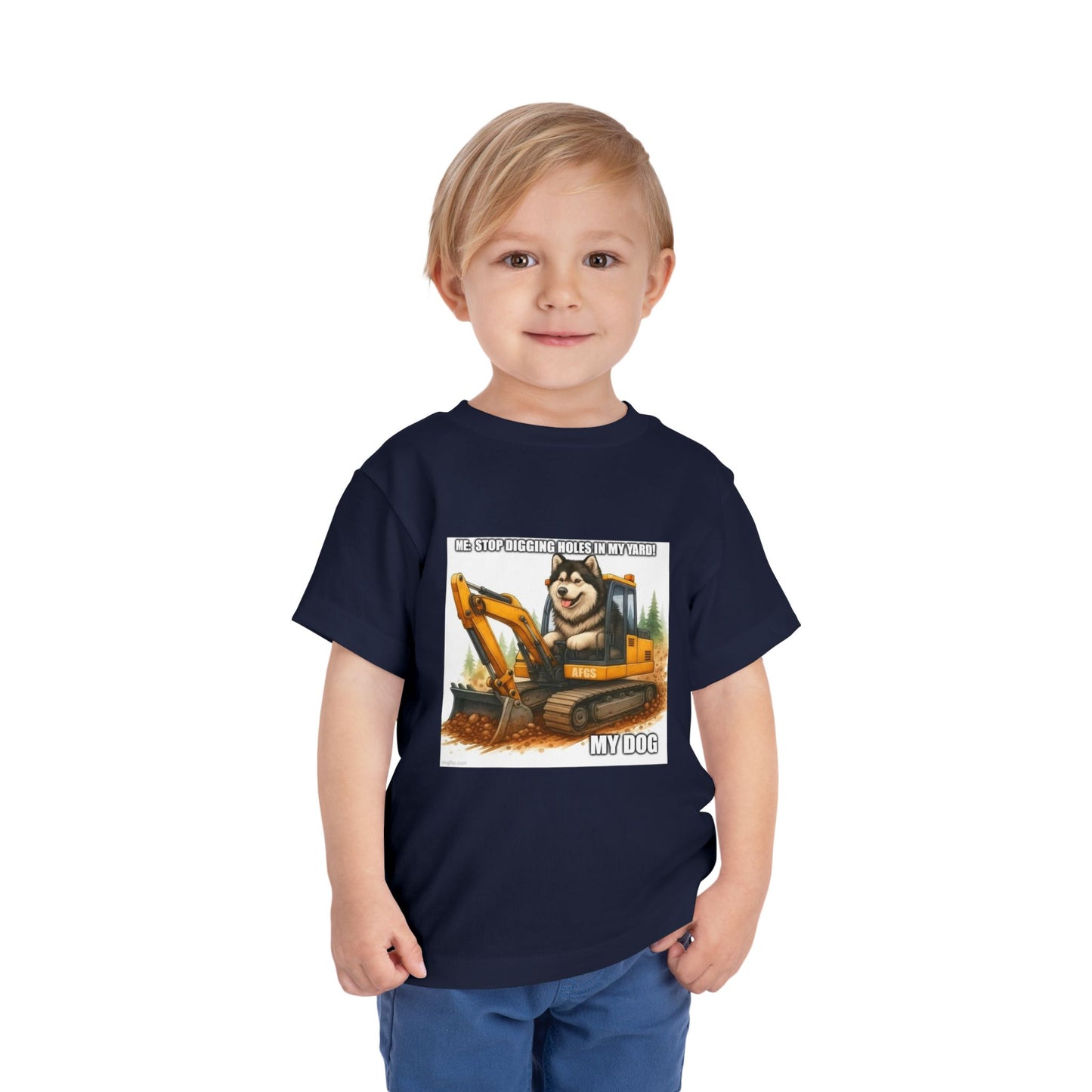 Digmaster 2000 Toddler Unisex Short Sleeve Crewneck Tee
