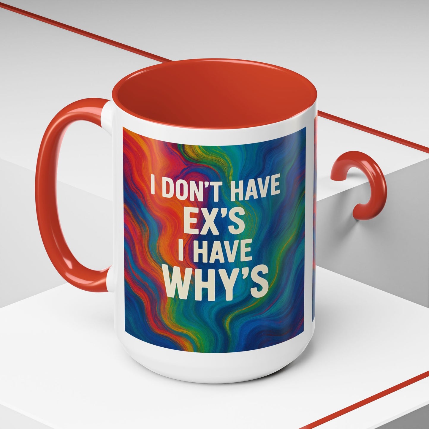 X's And Y's 2-Tone Coffee Mug