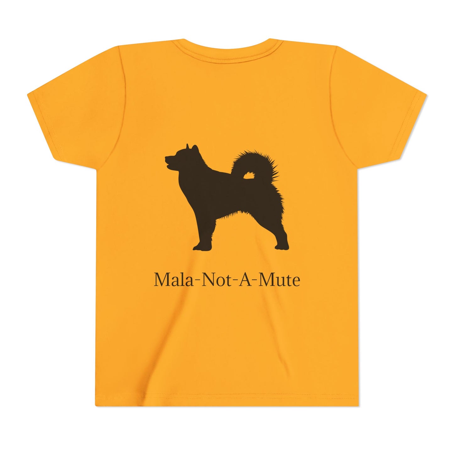 Mala-Not-A-Mute Youth Unisex Short Sleeve Crewneck Tee