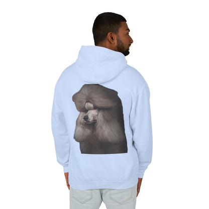 Poodle Head Unisex Lightweight Hoodie
