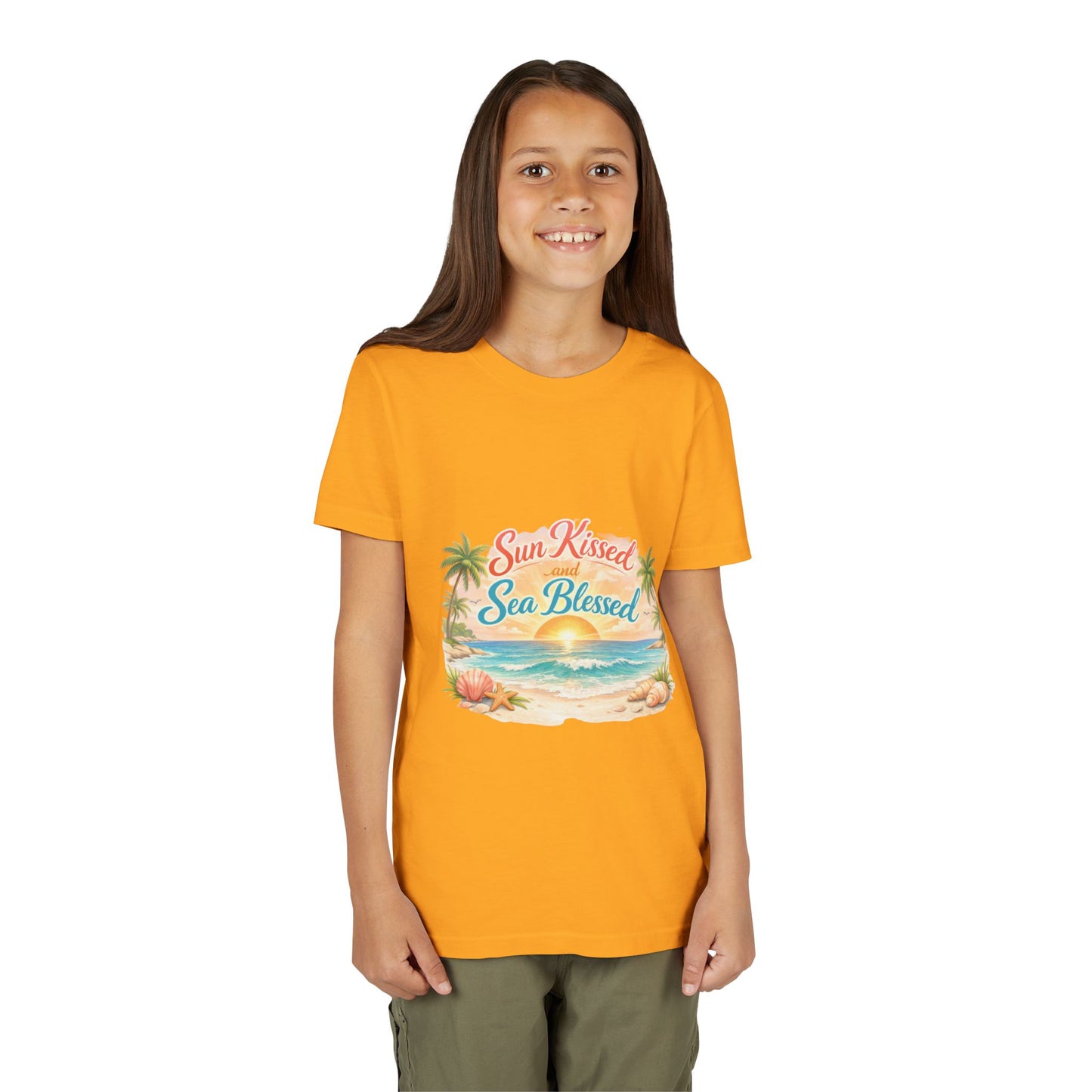 Sun Kissed Youth Unisex Short Sleeve Crewneck Tee
