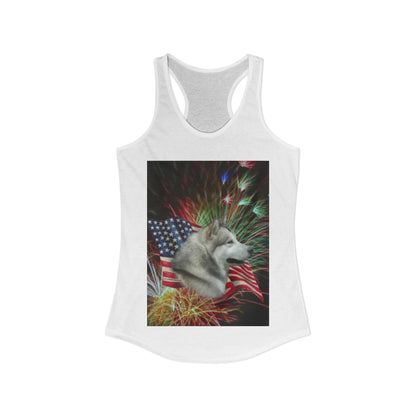American Malamute Women's Racerback Tank