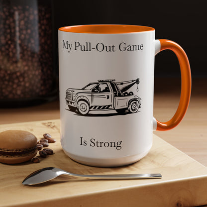 Pull Out Wheel Lift Tow Truck 2-Tone Coffee Mug