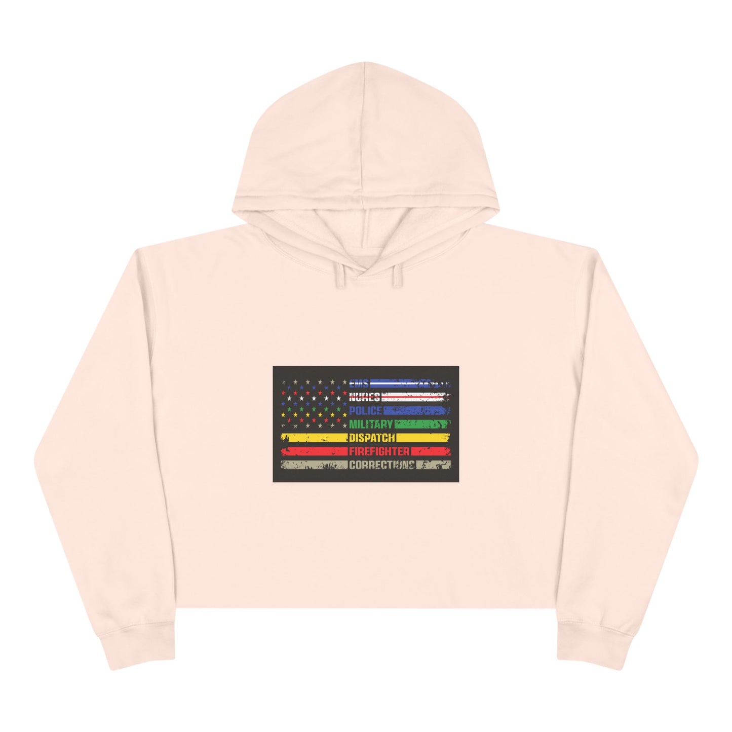 First Responder Women's Crop Hoodie