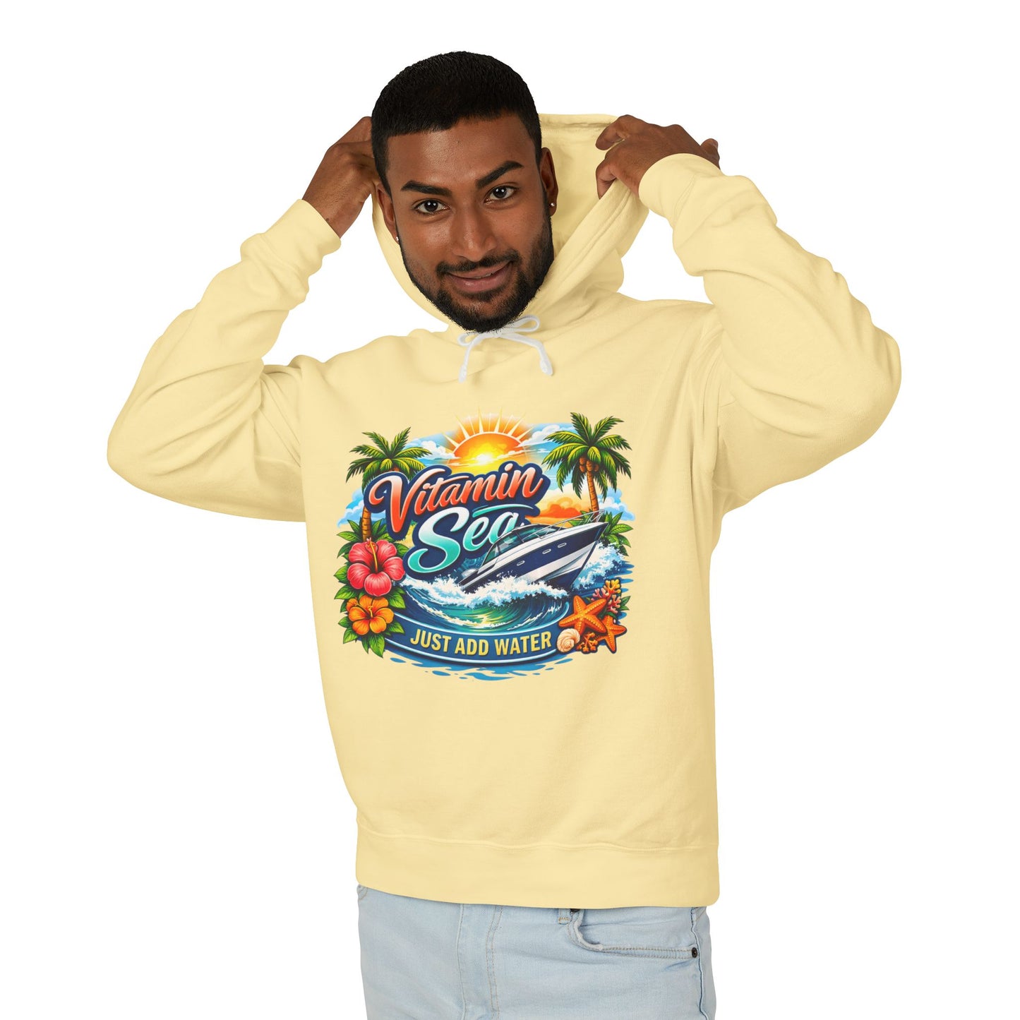 Vitamin Sea Unisex Lightweight Hoodie