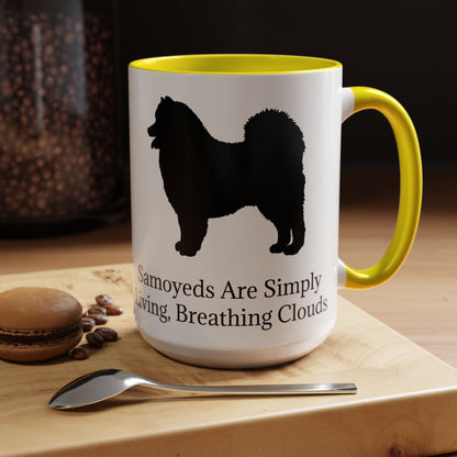 Clouds 2-Tone Coffee Mug