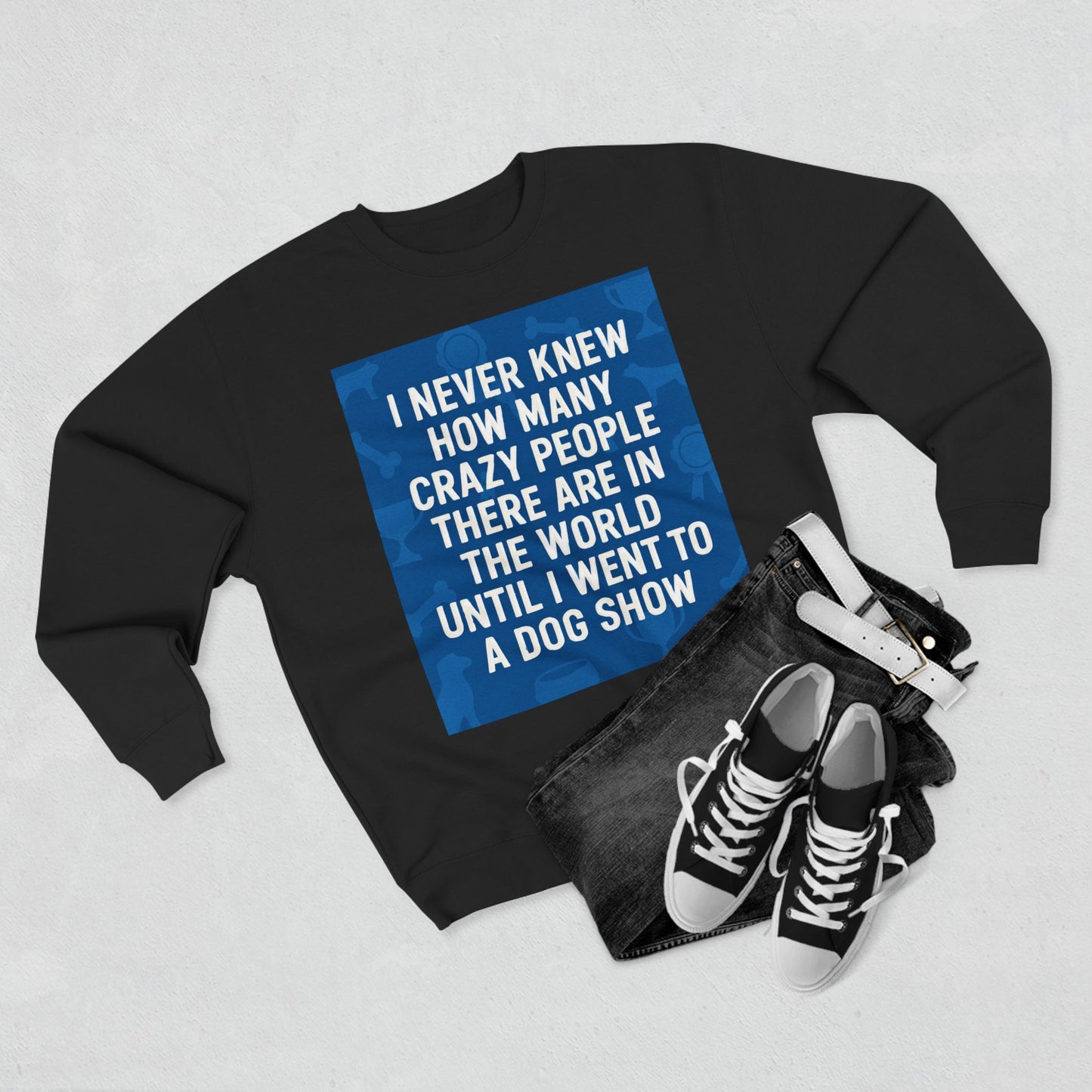 Never Knew Unisex Crewneck Sweatshirt