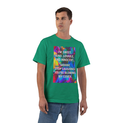Blowing My Cover Men's Short-Sleeve Crewneck Tee