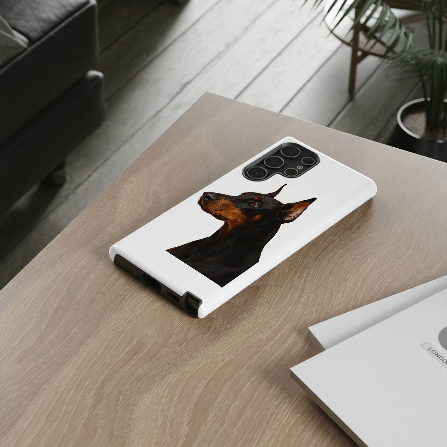 Doberman Head Samsung Case