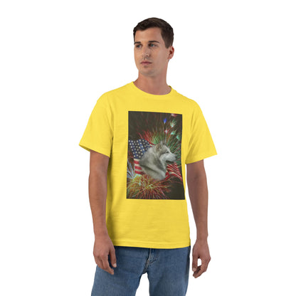 American Malamute Men's Short-Sleeve Crewneck Tee