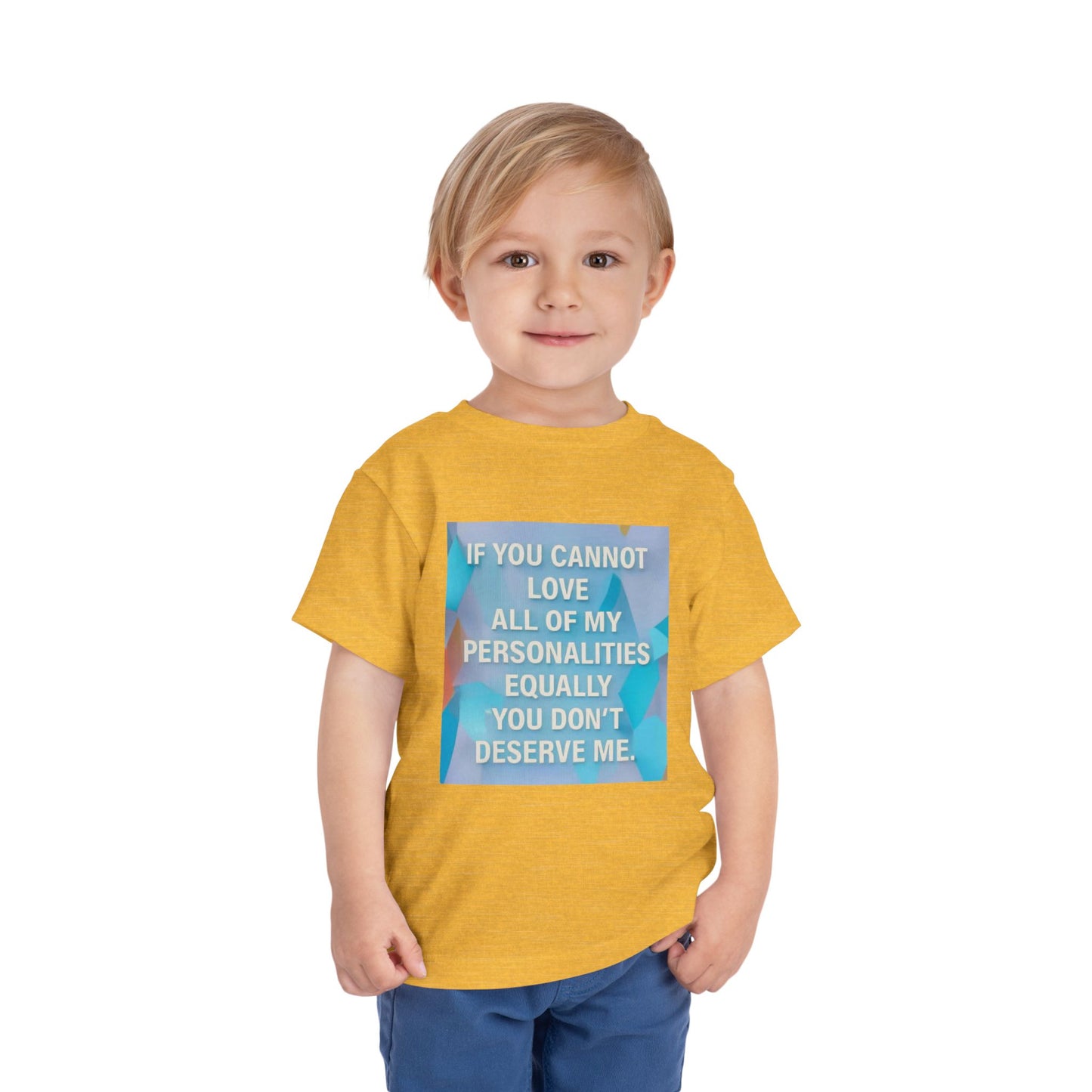 All Of My Personalities Toddler Unisex Short Sleeve Crewneck Tee