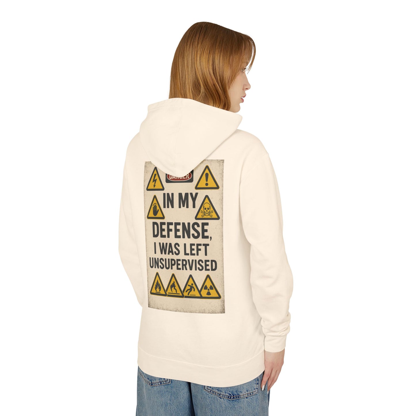 Unsupervised Unisex Lightweight Hoodie