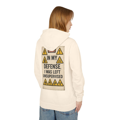 Unsupervised Unisex Lightweight Hoodie
