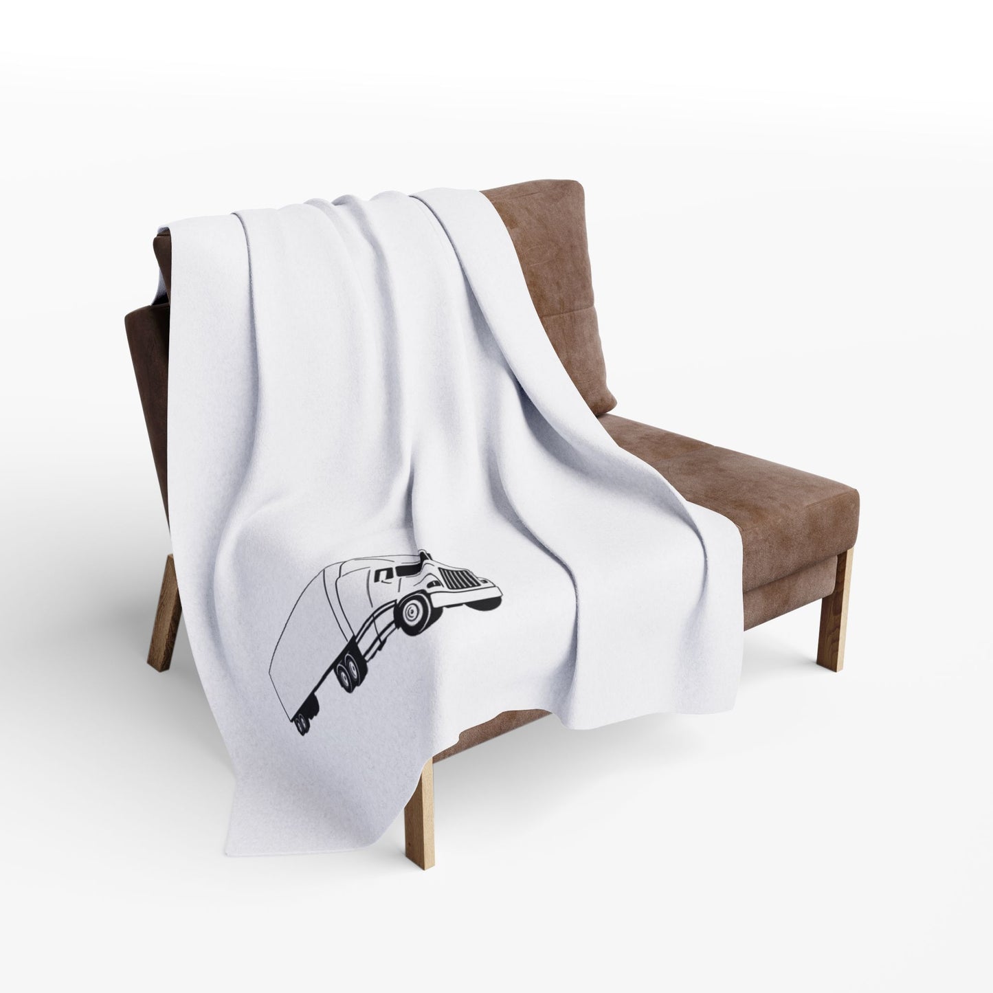 Semi Truck Arctic Fleece Blanket