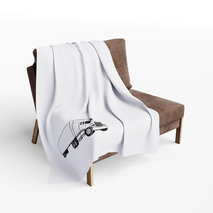 Semi Truck Arctic Fleece Blanket