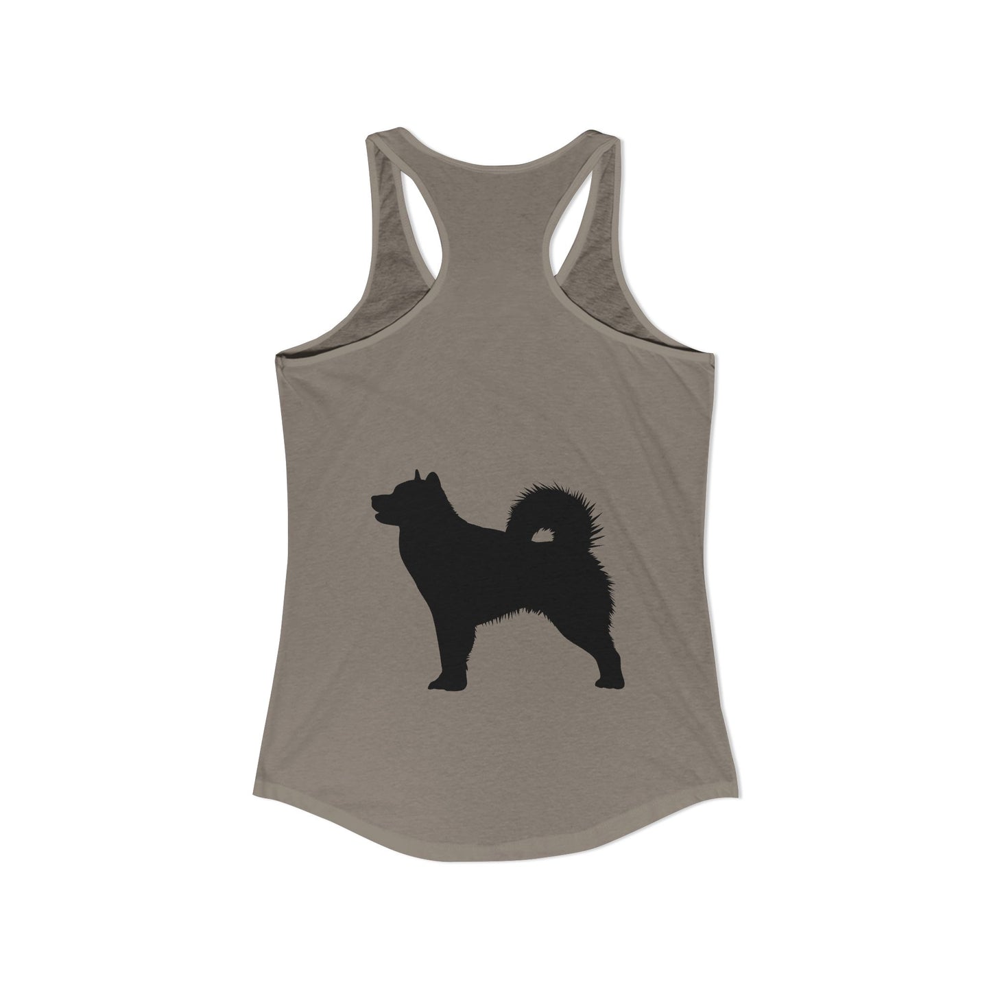 Malamute Silhouette Women's Racerback Tank