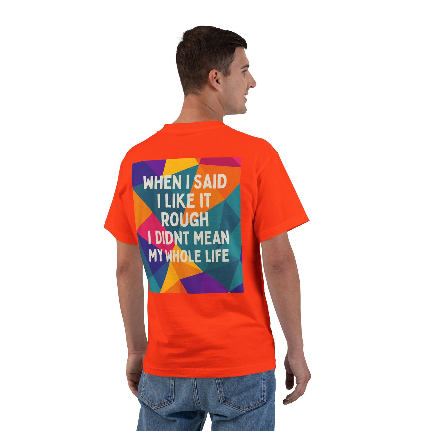 Like It Rough Men's Short-Sleeve Crewneck Tee