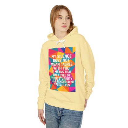 Speechless Unisex Lightweight Hoodie