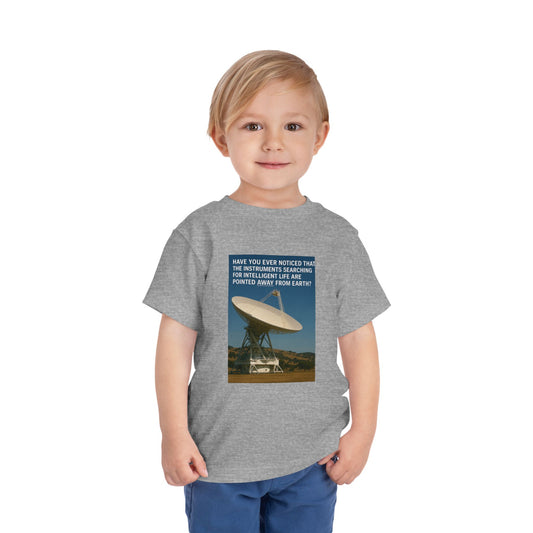 Intelligent Life Toddler Unisex Short Sleeve Crewneck Tee