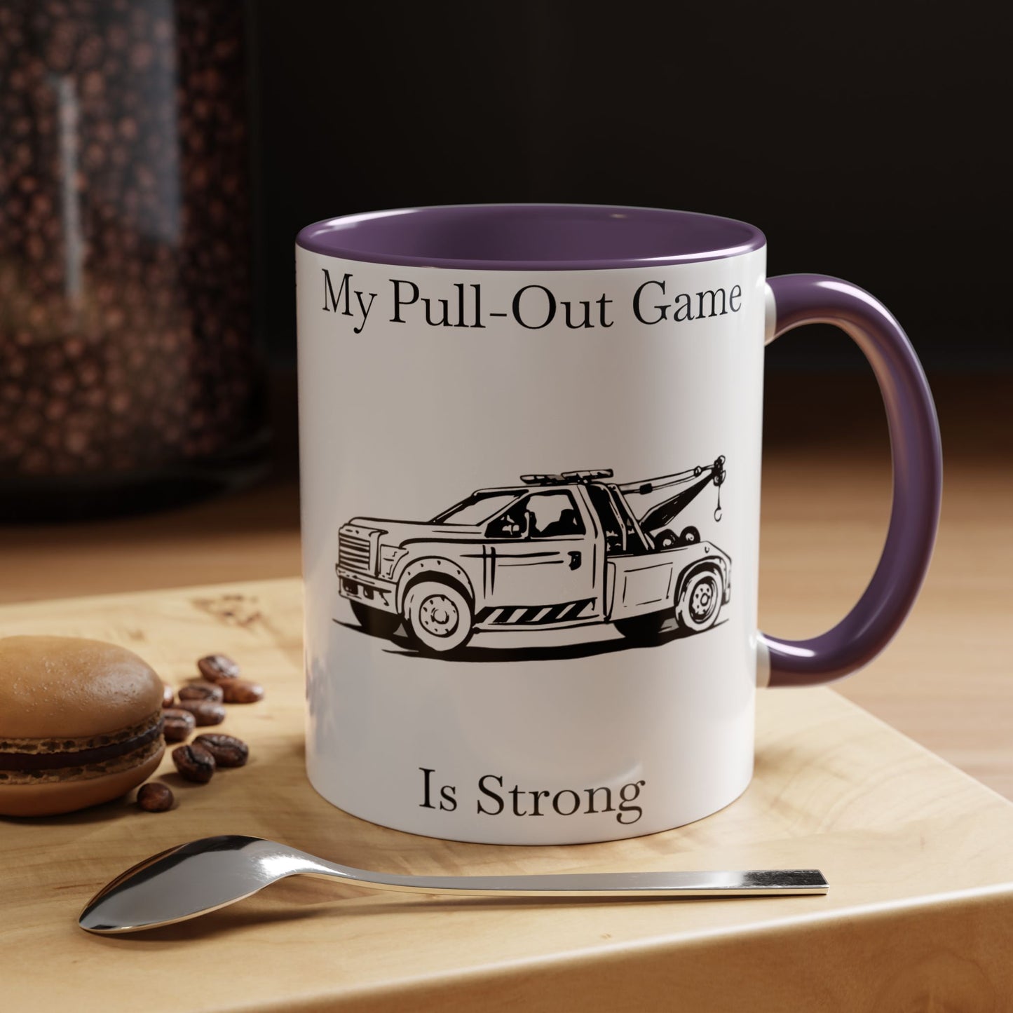Pull Out Wheel Lift Tow Truck 2-Tone Coffee Mug