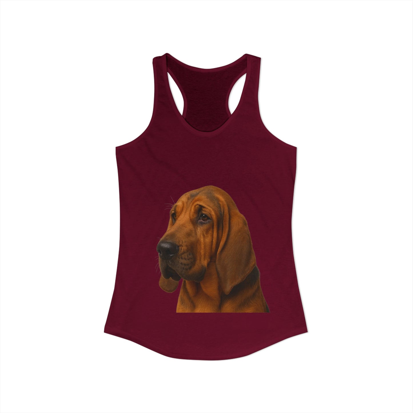 Bloodhound Head Women's Racerback Tank